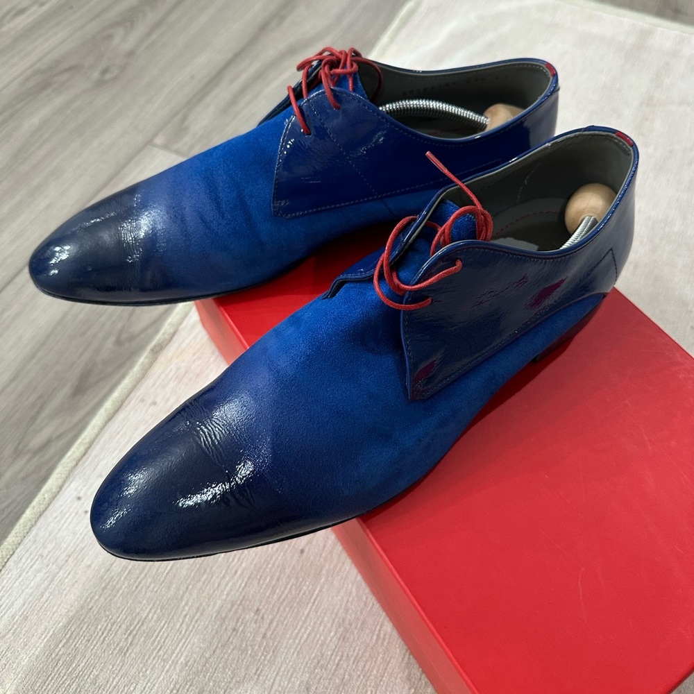 Hugo Boss Bright Blue Shoes